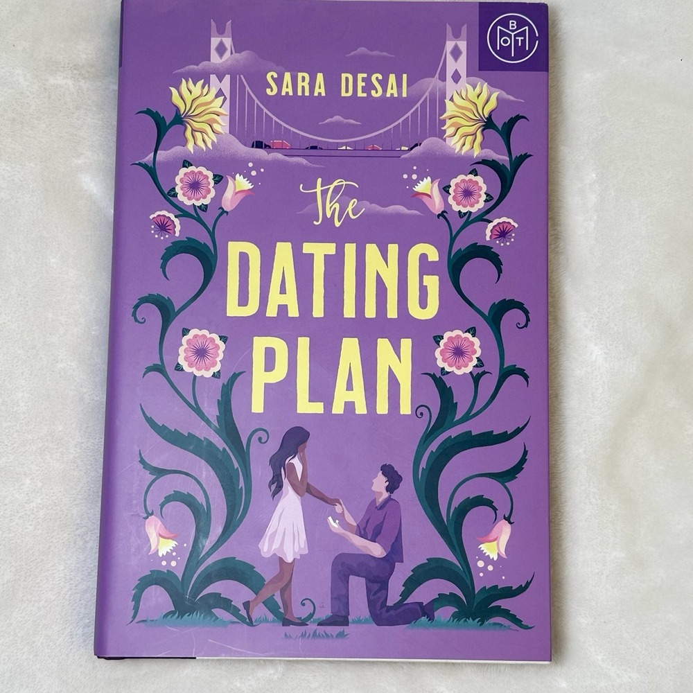 The Dating Plan‎ by Sara Desai Book of the Month Hardcover Rom-Com BookTok Read